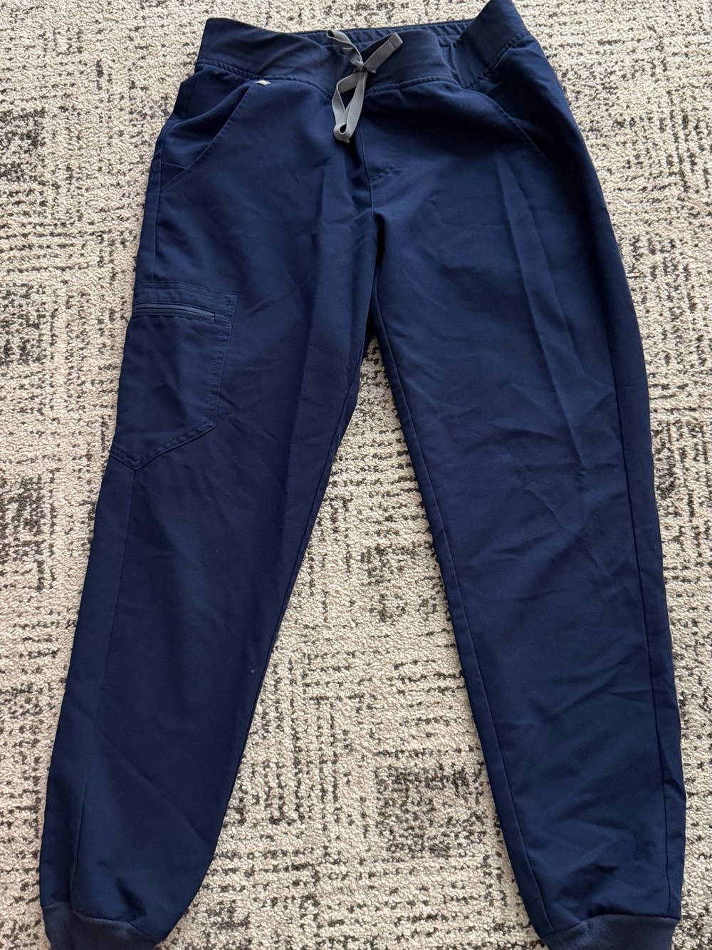 Figs Women's Navy Jogger Scrub Pants